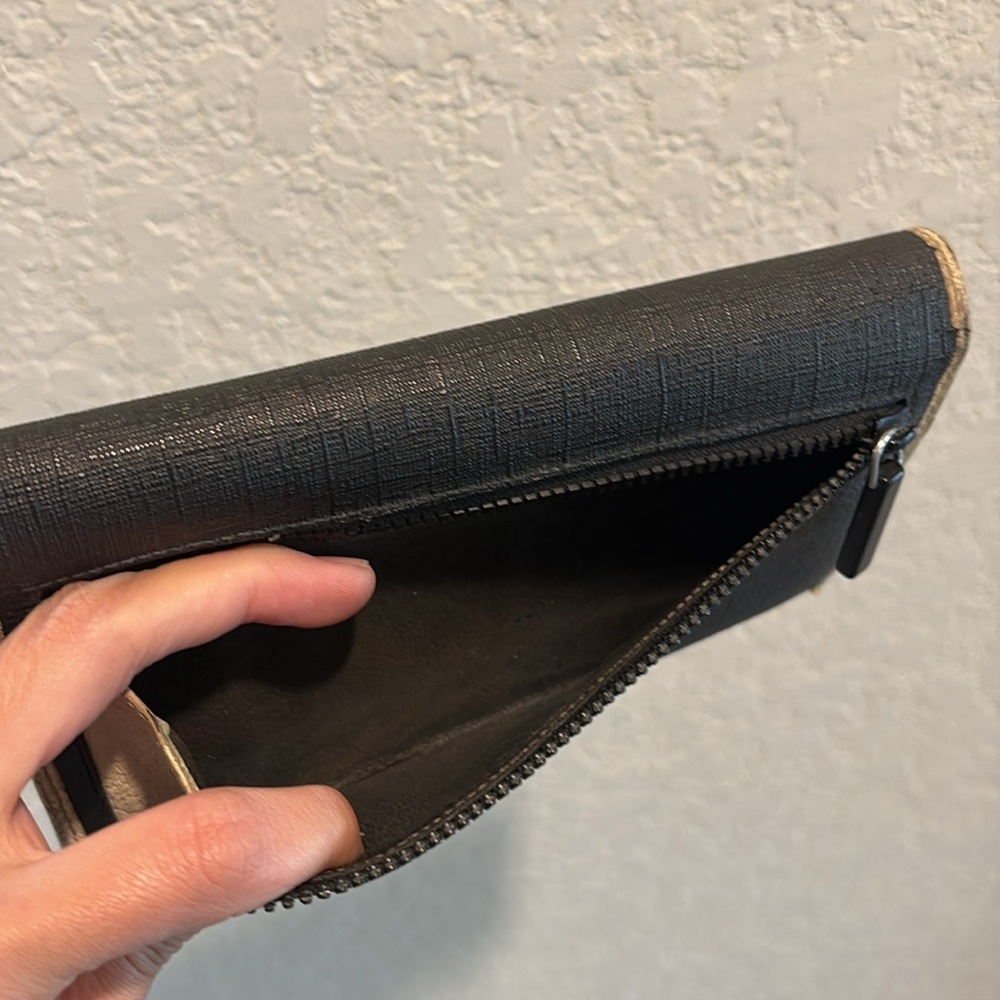Gucci Trifold Long Snap Wallet Black - Picture 7 of 14